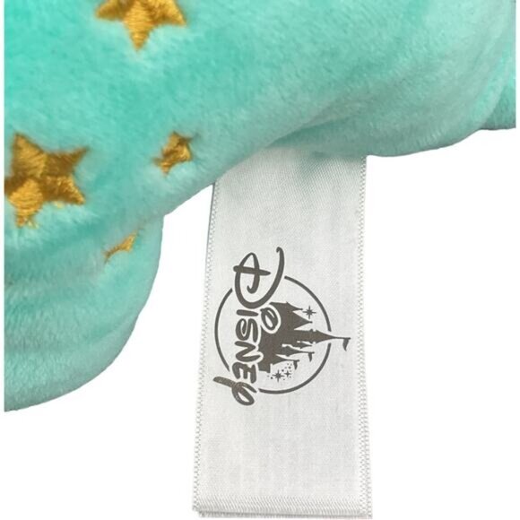 Disneys Animal Kingdom Triceratops Plush Toy With Gold Stars & Turquoise Design - Picture 3 of 8